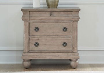 Rustic Traditions Saddle Tan Night Stand