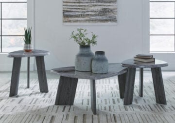 Bluebond Gray 3pc. Occasional Table Set
